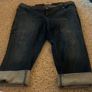 Torrid capri/crops boyfriend cut size 20 jeans